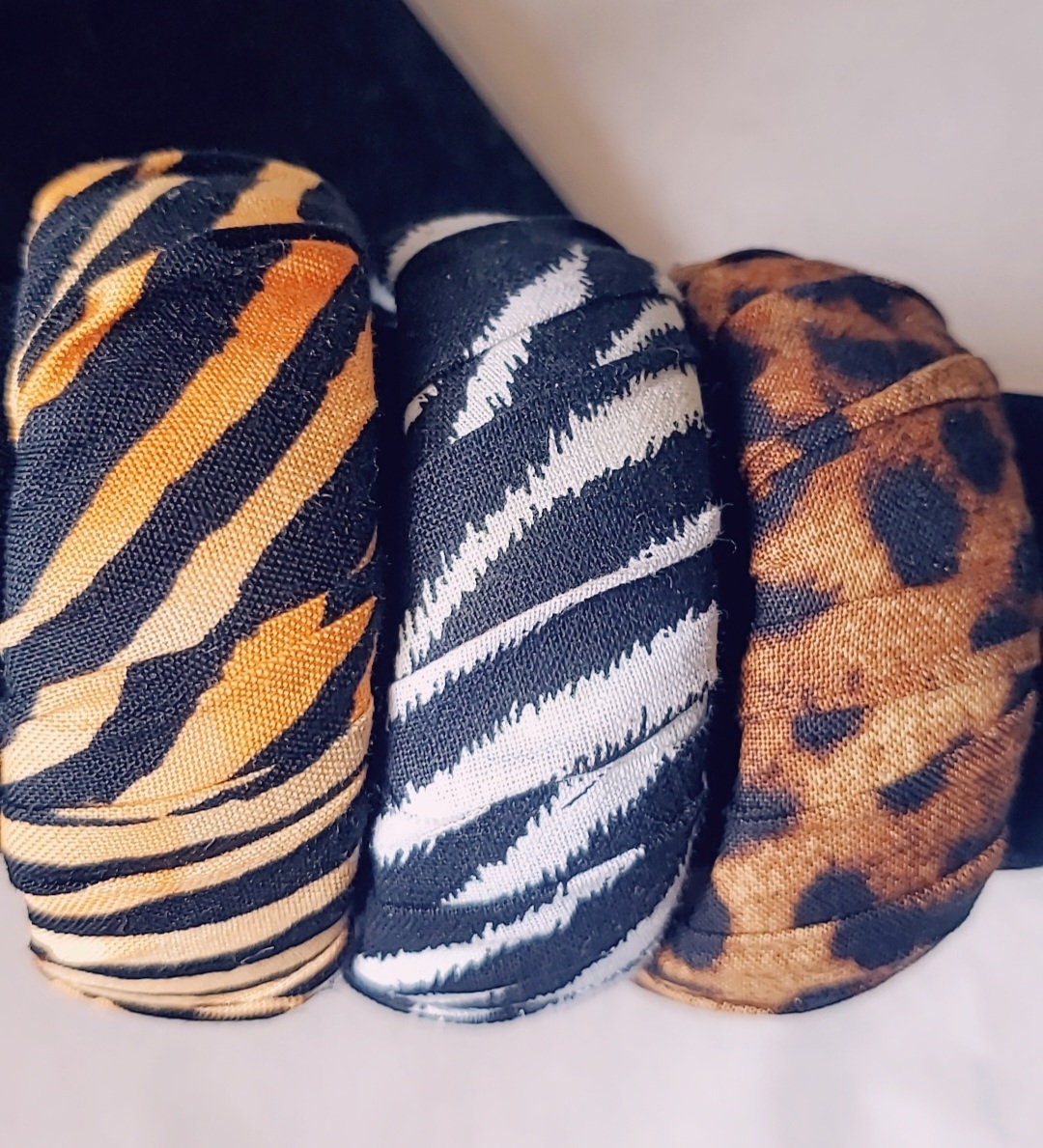 3 Denim Bangles (set available)