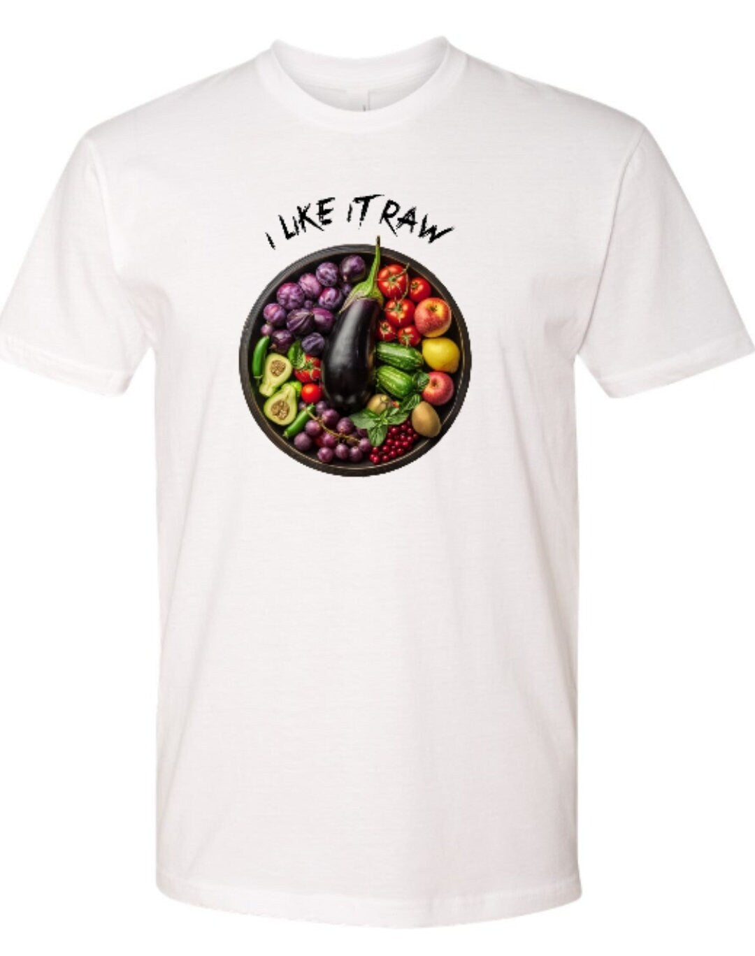 Plant Base Vegan Graphic Tee (Visual Pun Intended)