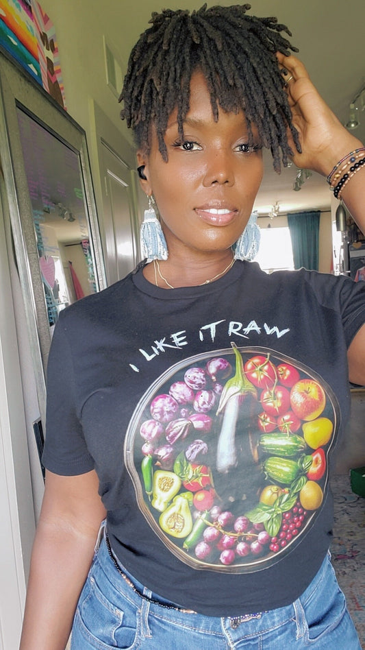 Plant Base Vegan Graphic Tee (Visual Pun Intended)